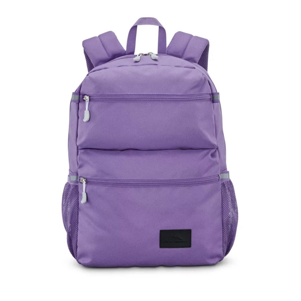 High Sierra Everclass Backpack Purple School Travel Laptop Bookbag New